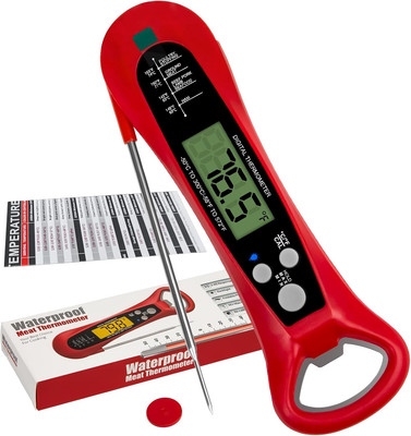 Instant Read Digital Meat Thermometer for Cooking and Baking - Accurate Food The