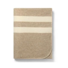 Thick Alpaca Wool Blanket – Heavyweight Alpaca Wool Blanket for Camping Ou