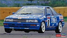 Hasegawa 1/24 Biyo TOM'S COROLLA LEVIN AE92 1989 JTC Model Kit 20579
