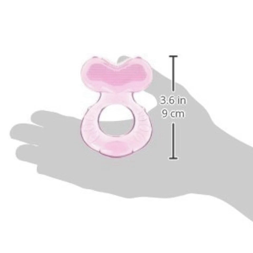 *2 PACK* Nuby Silicone Teethe-EEZ Teether with Bristles, Hygienic Case, BPA FREE - Image 4 of 4