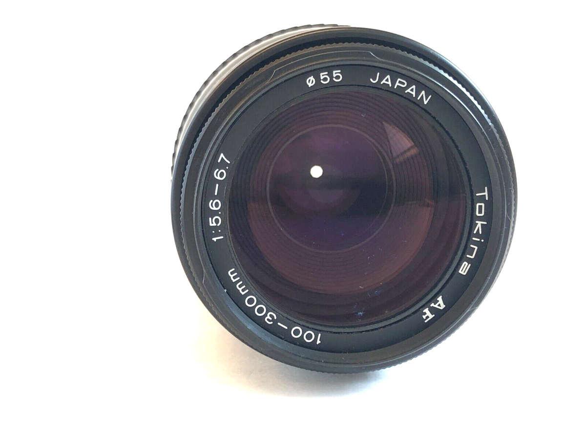 Near Mint Tokina AF 100-300mm f/5.6-6.7 Zoom Lens Tested from