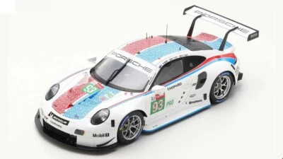 MODÈLE STATIQUE DIECAST SPARK 1/18 PORSCHE 911 RSR 93 LE MANS 2019 - Photo 1/4