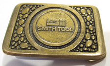 1981 Smith Tool Company Solid Brass Belt Buckle - BTS