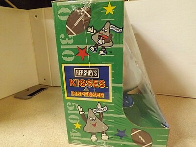 HERSHERYS KISSES VINTAGE FOOTBALL CANDY DISPENSER NO CANDY | eBay