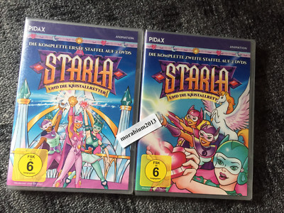 STARLA UND DIE KRISTALLRETTER - Die komplette Serie - DVD - NEU - Staffel 1 + 2