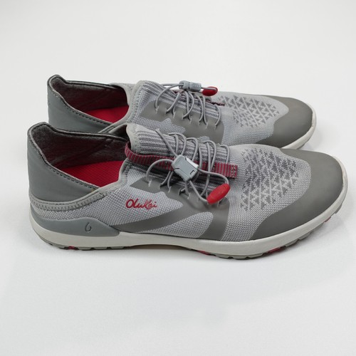 Olukai Miki Sneaker Turnschuhe grau pink Damengröße 7,5 - Bild 3 von 12