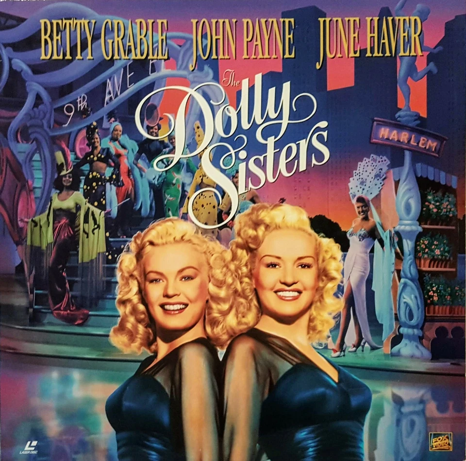 The Dolly Sisters (Laserdisc, 1945, FOX) Betty Grable, John Payne, June Haver  - Image 2 of 4