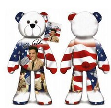ELVIS BEAR 01 Presley GI BLUES 9" Collectible Plush Bear Ltd Treasures  A1 