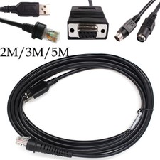 2M/3M/5M USB/COM/Computer Wedge Extended Cable for Honeywell BarCode Scanner LOT