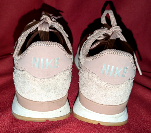 NIKE Damen Sneaker Altrosa ("Pink") Gr. 38,5 Velours Textil GEBRAUCHT s. Bilder! - Bild 21 von 23