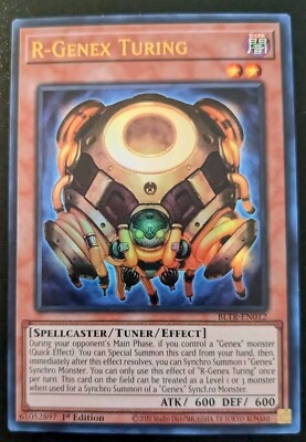 R-Genex Turing BLTR-EN012 1st Edition Ultra Rare Terminal Revenge Yu-Gi-Oh! TCG