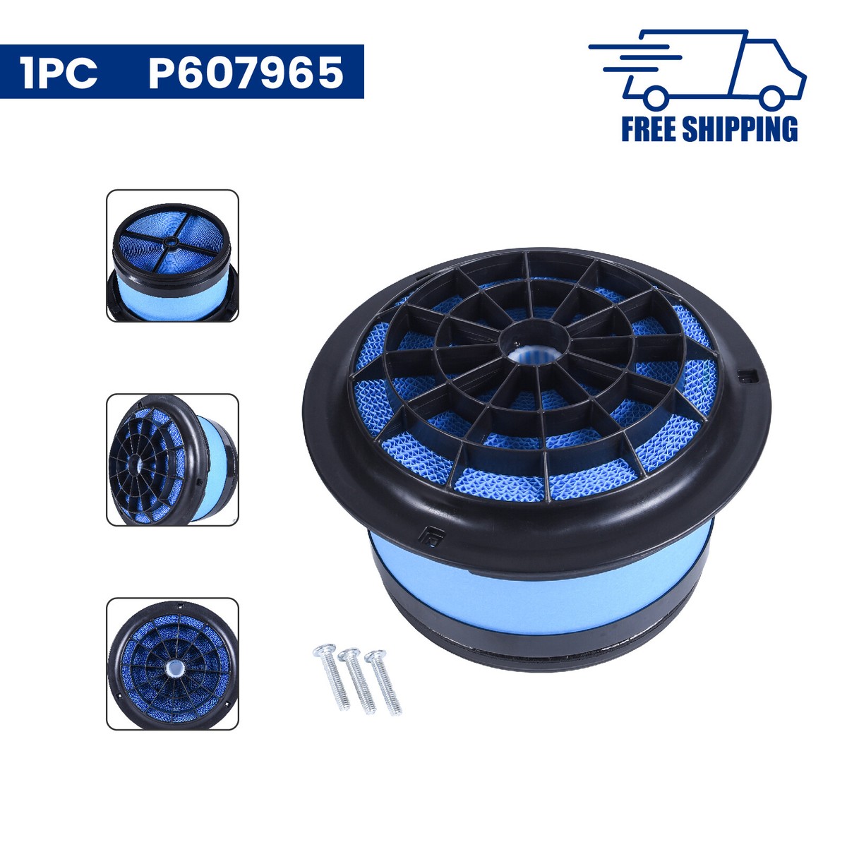 Filtro De Aire M2 Freightliner Marca Donaldson P607965 | Meses Sin Interés - Foto 4