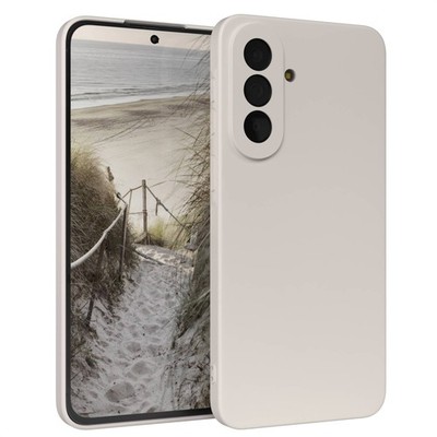 Handyhülle für Samsung Galaxy A57 Silikon Back Cover Schutz Handy Case in Grau