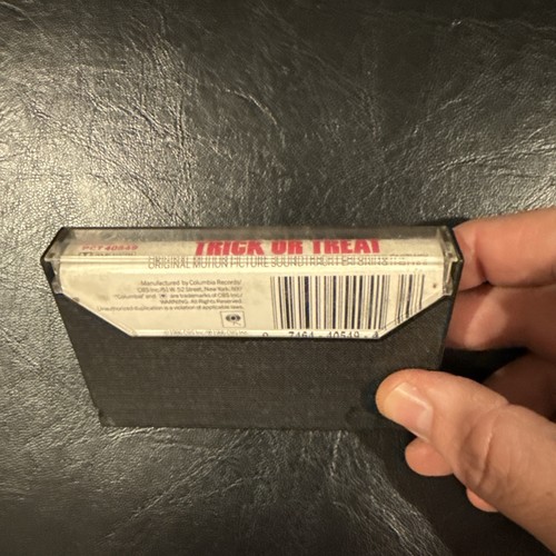 TRICK OR TREAT Soundtrack Cassette 1986 FASTWAY CBS VG+ TESTED! - Picture 4 of 9
