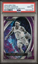 2023 Panini Spectra Keldon Johnson Titan Purple /15