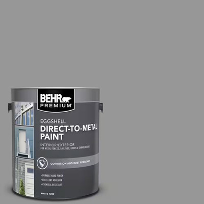 1 Gal. #PPU24-19 Shark Fin Eggshell Direct to Metal Interior/Exterior Paint
