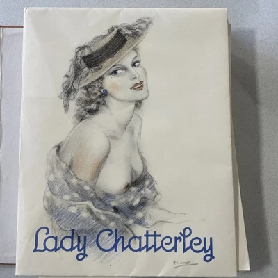 Lady Chatterley, D. H. LAWRENCE illustré par Edouard CHIMOT 1950, 1 des 900ex. - Photo 1/4