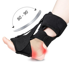 Night Splints Plantar Fasciitis Pain Relief Adjustable Foot Drop Ankle Brace US