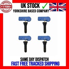 4x SENSORE PRESSIONE PNEUMATICI TPMS 433 MHz adatto a Chevrolet Camaro 2011-2020 22853740