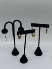 Sterling Silver Earrings Bundle 3 Pairs 13.1g — photo 1