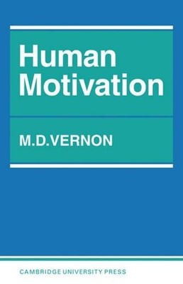 Human Motivation by M.D. Vernon (English) Paperback Book