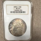 1898-O Morgan Dollar MS64 NGC $1 Silver New Orleans Uncirculated Coin