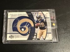 Steven Jackson 2004 Sweet Spot Rookie Signatures /199 Upper Deck Auto Card