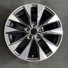 Nissan Machined Charcoal Sentra Oem Wheel 17 2015 Original Rim Factory 62730