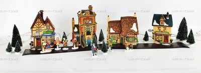 Department 56 Heritage Village Manchester Square Set of 25 Gift