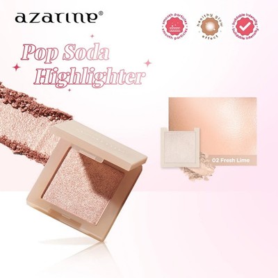 Azarine - 02. Fresh Lime Pop The Soda! Highlighter [3 gr] EXP 8/2026