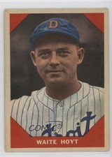 1960 Fleer Baseball Greats Waite Hoyt #69 HOF 0a3