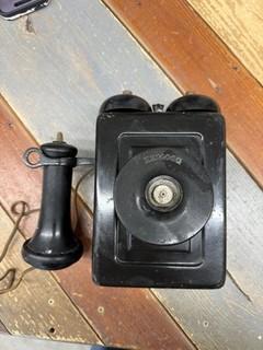 Antique Kellogg Wall Phone