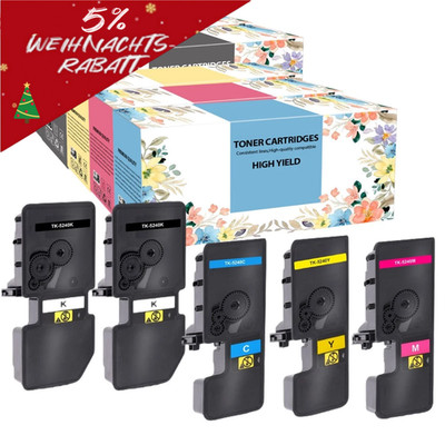 5 XXL TONER TK-5240 für Kyocera Ecosys M5526cdn M5526cdw P5026cdn P5026cdw 