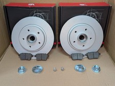 Rear Brake Discs + Pads For Mercedes Benz Citan 1.2, 1.5 CDI... 2006-2021