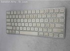 Apple White 78 Keys Wireless Portable Rectangle Shape Keyboard