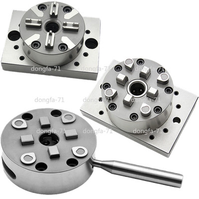 Four Five-Axis self-centering Vise EROWA Fixture D52/D96 3R Concentric Vise