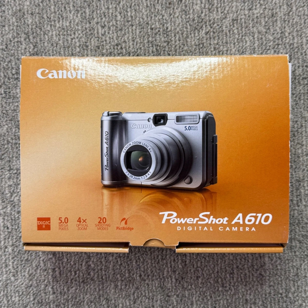 Canon PowerShot A610 Digital Cameras for Sale - Shop New & Used