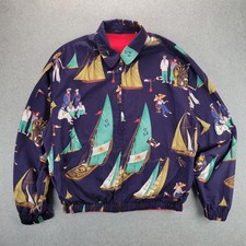 VTG Tommy Hilfiger Reversible Nautical Sailbo...