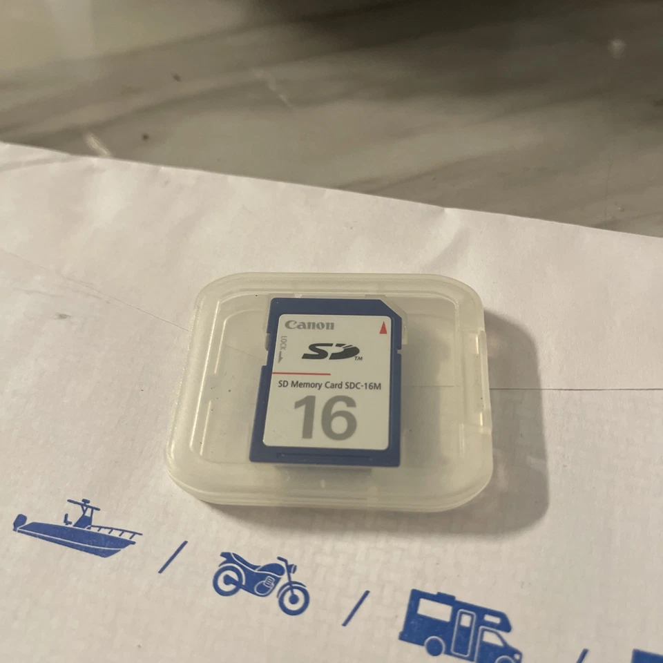 Genuine Canon 16MB SD Card, SD Memory Card,SDC-16MB - Image 2 of 4