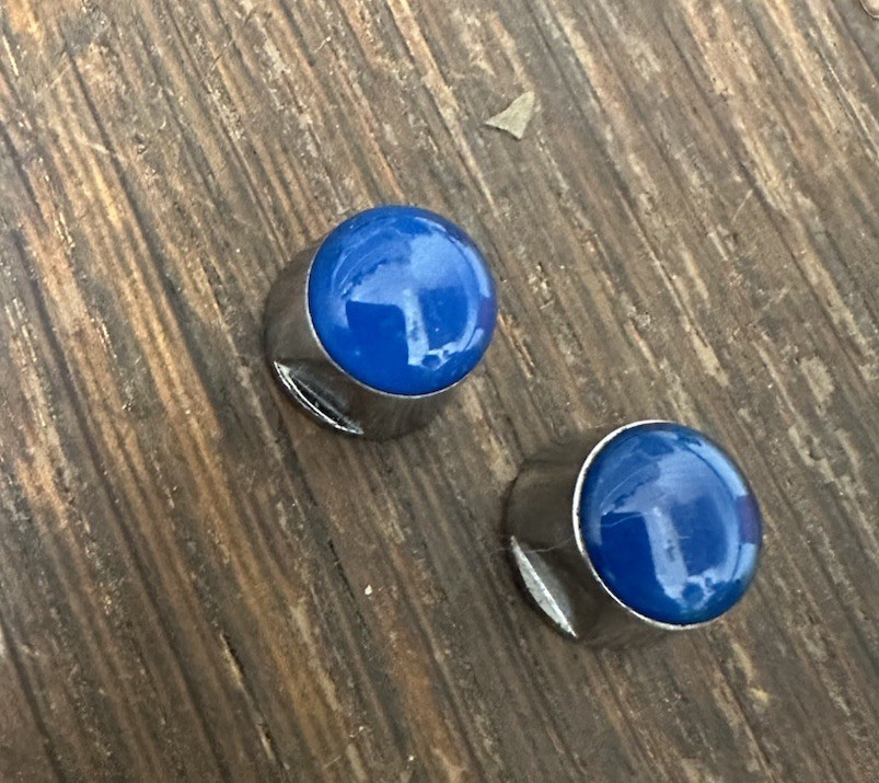 Campagnolo STYLE Cobalto Nut Bolt C-Record brakes new center bolts PAIR