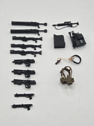 Star Wars Vintage Weapons Blasters  And Accessories Lot