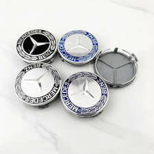 Car Wheel Center Logo Hub Cap 4pcs 75mm For Mercedes Benz AMG W204 C218 A207 C11