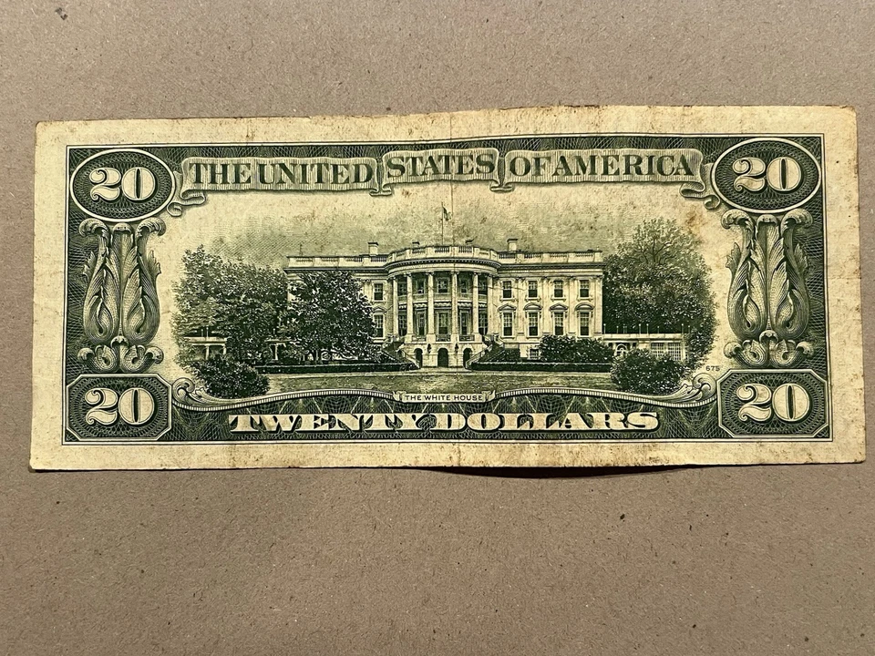 FR. 2054-F $20 FRN Federal Reserve Note 1934-D Atlanta, GA RARE - Image 2 of 4