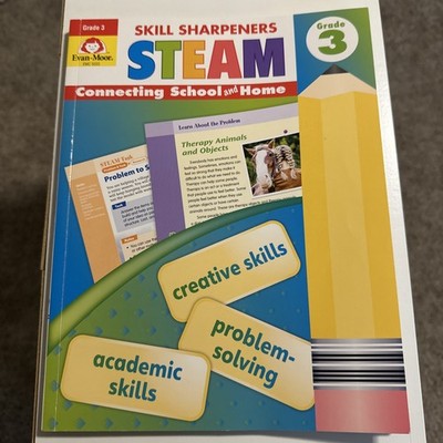 Skill Sharpeners: Steam, Grade 3 (Paperback or Softback)