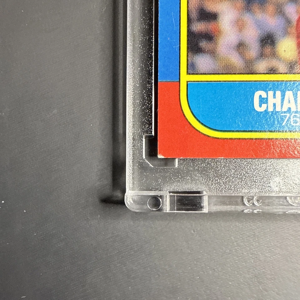 1986-87 Fleer - Charles Barkley #7 (RC) - Image 3 of 4