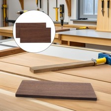 2 Pcs Walnut Wood Panels Thick Plywood Boards For Craft Engraving Projects