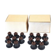 16pc Engine Valve Stem Oil Seals For 06-17 Hyundai Kia 1.8l 2.0l 2.4l 222242g000
