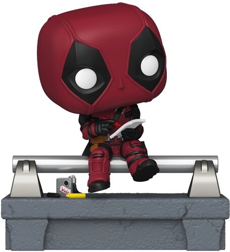 Funko POP! Deluxe: Deadpool - Deadpool on Bridge (Marvel) [New Toy] Deluxe Ed,
