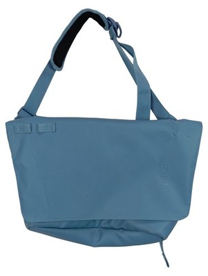 BREE Umhängetasche Damen Groß Blau Kunstleder Alltag Casual Schultertasche