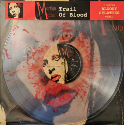 Marilyn Manson - Trail of Blood Limited Bloody Splatter Vinyl LP NEU OVP
